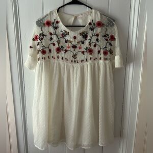Zara floral dress